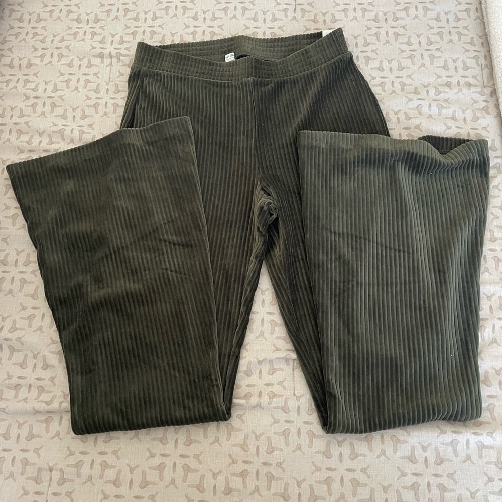 Aerie Velvet Flare Pants